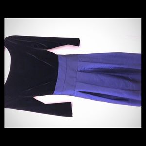 Evan picone velvet dress size 4